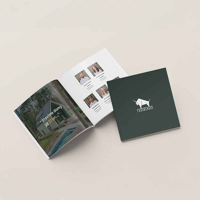 Print brochure visual