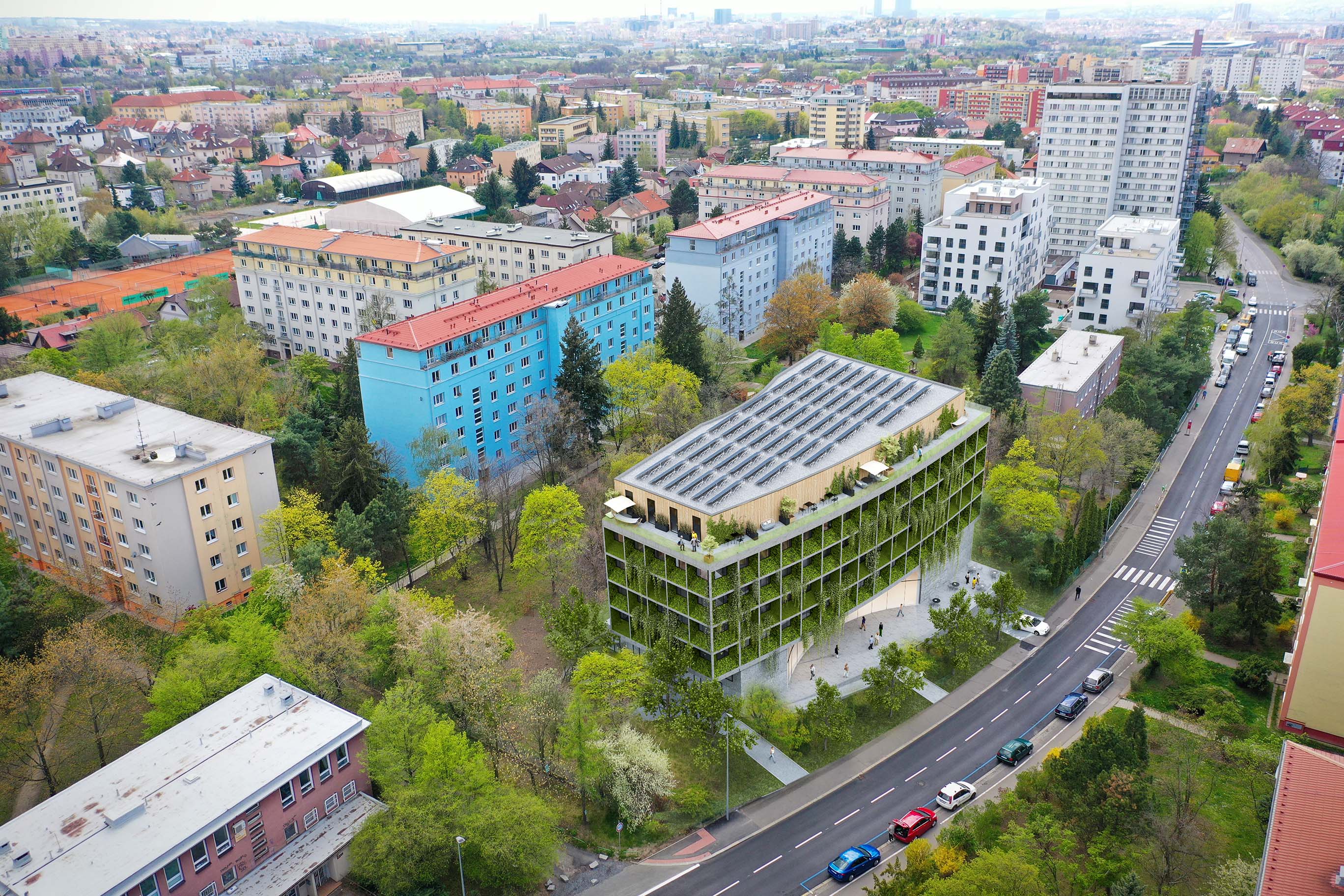 IPC / VÍCEPODLAŽNÍ BUDOVA STRAŠNICE