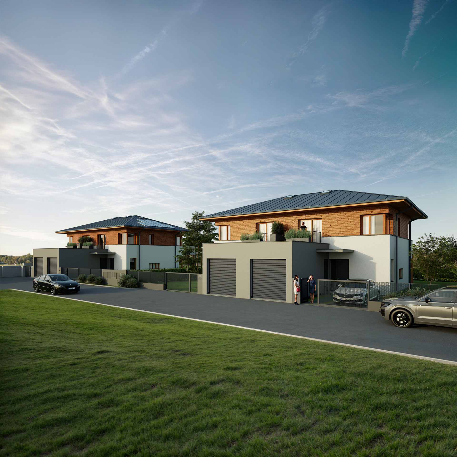 AXDE ATELIER / RODINNÉ DOMY