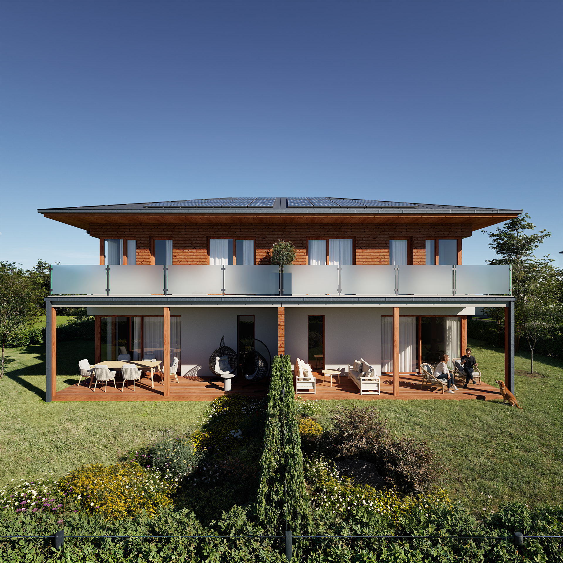AXDE ATELIER / RODINNÉ DOMY