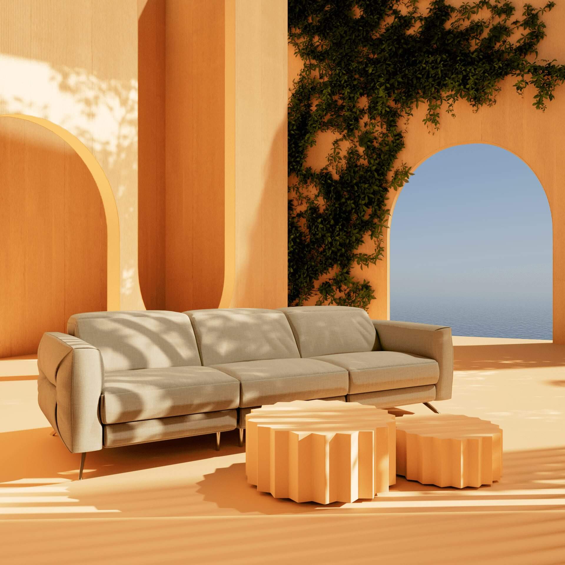 ORANGE SPACE SOFA Archevio orange-space-sofa-archevio
